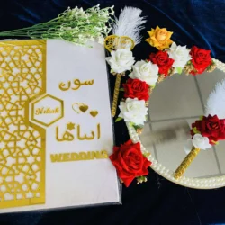 Premium Nikahbook with mirror & nikahpen & Ink